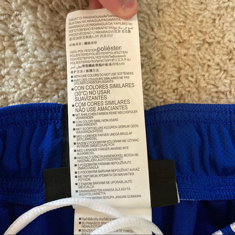 Under Armor Royal Blue Basketball Shorts Medium - Picture 5 of 7